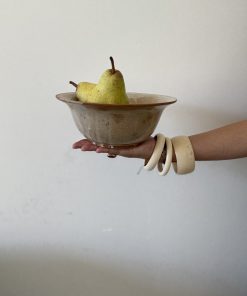 Alternative view of Petit saladier en grès émaillé