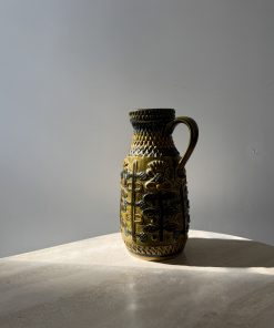 Très grand vase en céramique BAY West Germany datant des années 1960-1970