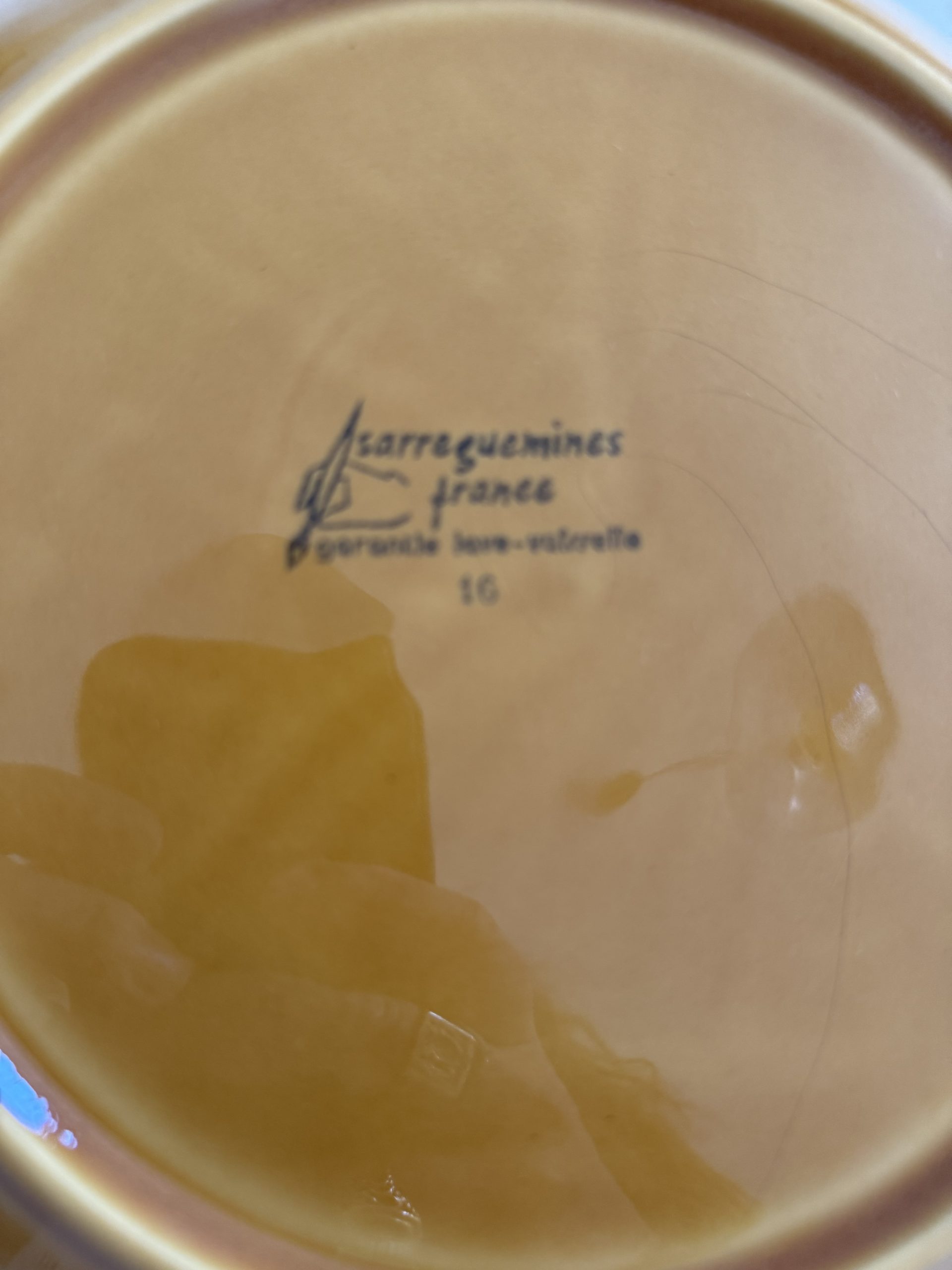 Superbe service poisson de Sarreguemines : 12 assiettes et 3 plats. – Image 16
