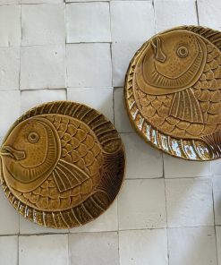Alternative view of Superbe service poisson de Sarreguemines : 12 assiettes et 3 plats.