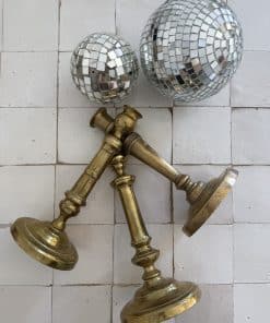 Trois bougeoirs anciens