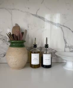 Pot ancien Vallauris en terre cuite – glaçure verte