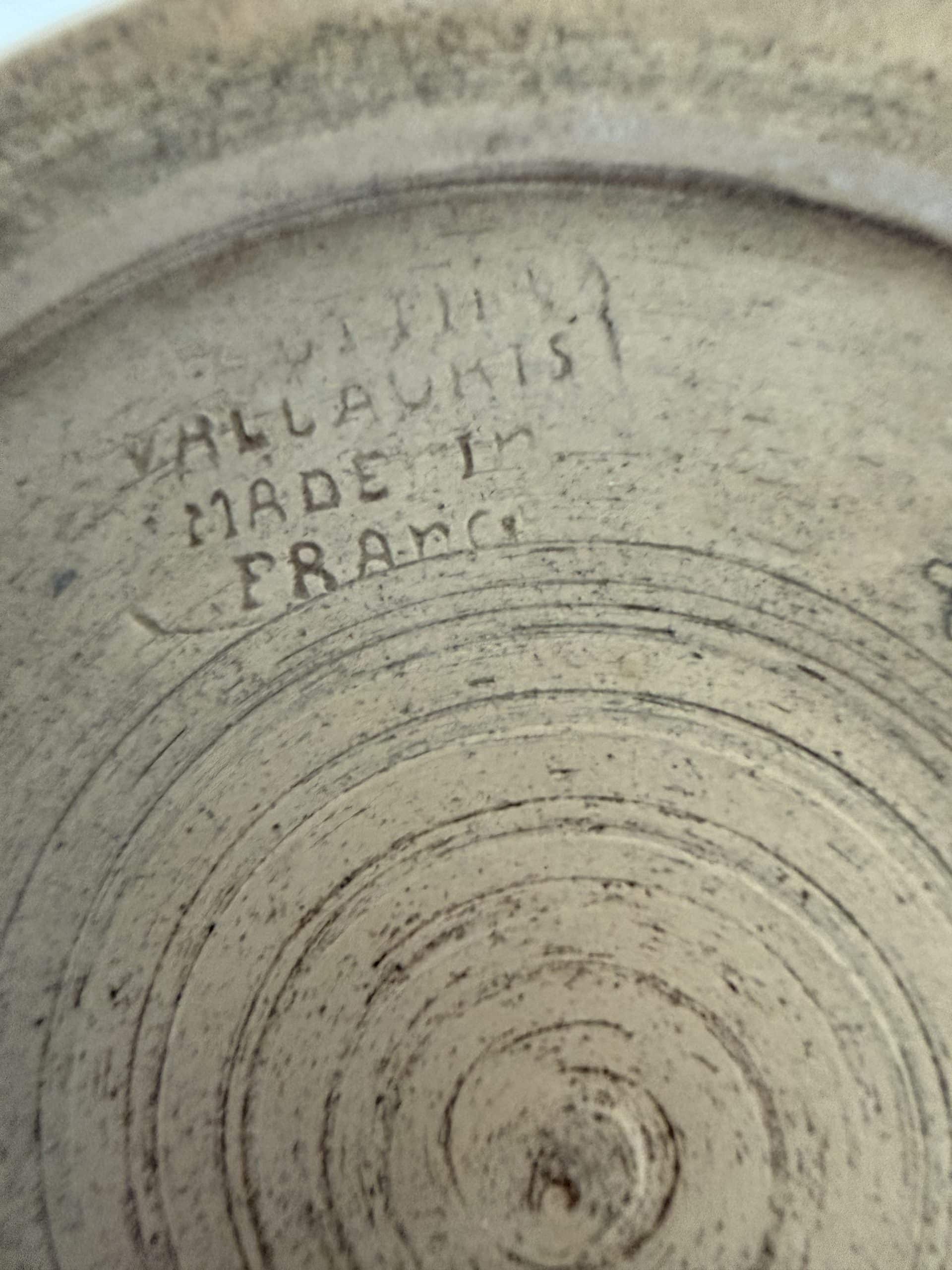 Pot ancien Vallauris en terre cuite – glaçure verte – Image 7